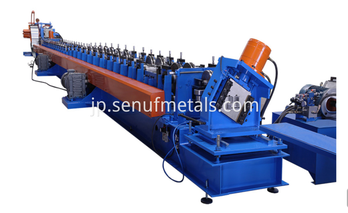 storage rack forming machine